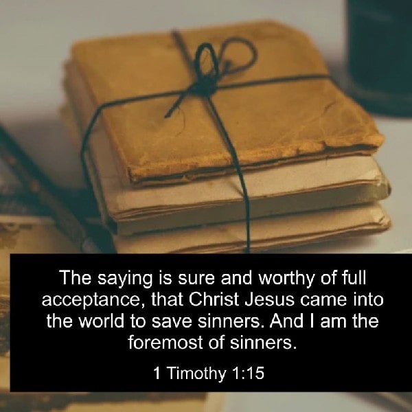 1 Timothy 1:15