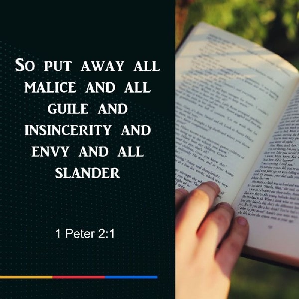 1 Peter 2:1