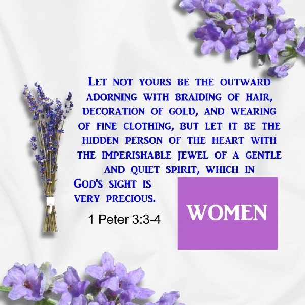 1 Peter 3:3-4