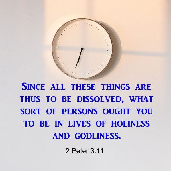 2 Peter 3:11